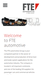 Mobile Screenshot of fte-automotive.com